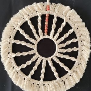 Dreamcatchers and macrame mandala rings
